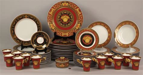 rosenthal versace medusa kaffeeservice|versace dinner set price.